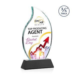 Croydon VividPrint™ Award on Newhaven Base - Black