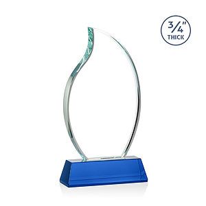 Croydon VividPrint™ Award on Newhaven Base - Blue