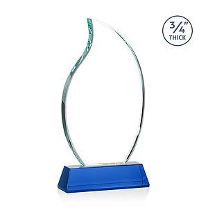 Croydon VividPrint™ Award on Newhaven Base - Blue