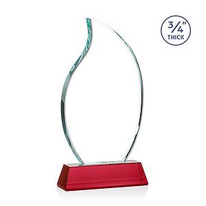 Croydon VividPrint™ Award on Newhaven Base - Red