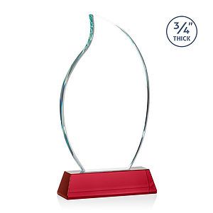 Croydon VividPrint™ Award on Newhaven Base - Red