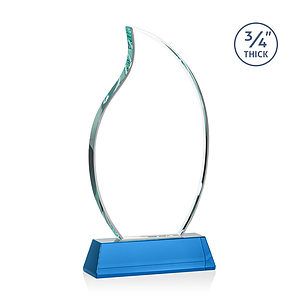 Croydon VividPrint™ Award on Newhaven Base - Sky Blue