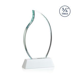 Croydon VividPrint™ Award on Newhaven Base - White
