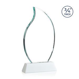 Croydon VividPrint™ Award on Newhaven Base - White