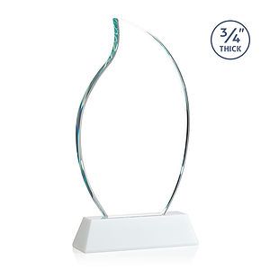 Croydon VividPrint™ Award on Newhaven Base - White