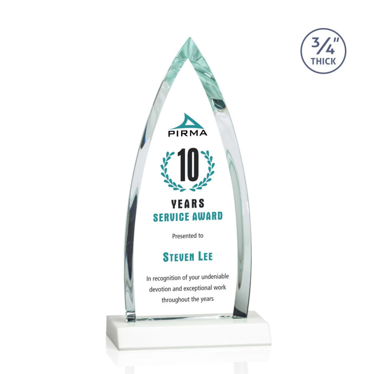 Shildon VividPrint™ Award - White