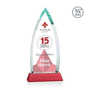 Shildon VividPrint™ Award on Newhaven - Red