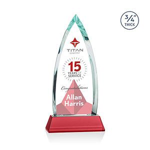 Shildon VividPrint™ Award on Newhaven - Red