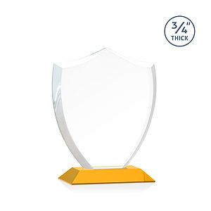 Scudo Shield VividPrint™ Award - Amber