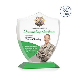 Scudo Shield VividPrint™ Award - Green