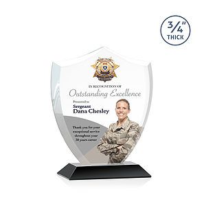 Scudo Shield VividPrint™ Award - Black