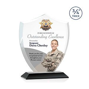 Scudo Shield VividPrint™ Award - Black