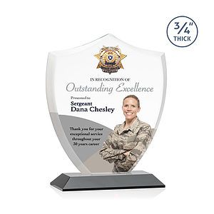 Scudo Shield VividPrint™ Award - Black