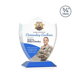 Scudo Shield VividPrint™ Award - Blue