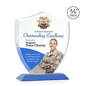 Scudo Shield VividPrint™ Award - Blue