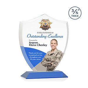 Scudo Shield VividPrint™ Award - Blue