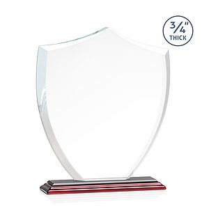 Scudo Shield VividPrint™ Award - Rosewood