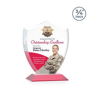 Scudo Shield VividPrint™ Award - Red