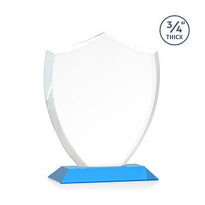 Scudo Shield VividPrint™ Award - Sky Blue
