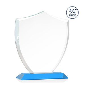 Scudo Shield VividPrint™ Award - Sky Blue