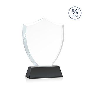 Scudo Shield VividPrint™ Award on Newhaven - Black