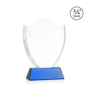 Scudo Shield VividPrint™ Award on Newhaven - Blue