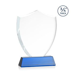 Scudo Shield VividPrint™ Award on Newhaven - Blue