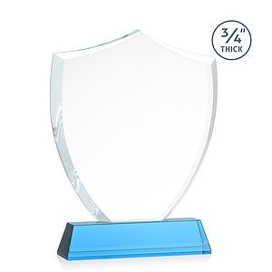 Scudo Shield VividPrint™ Award on Newhaven - Sky Blue