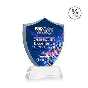 Scudo Sheild VividPrint™ Award on Newhaven - Clear