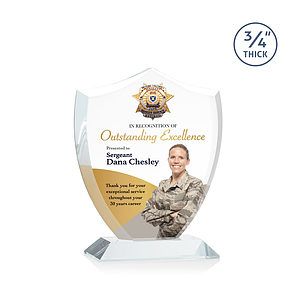 Scudo Shield VividPrint™ Award - Clear