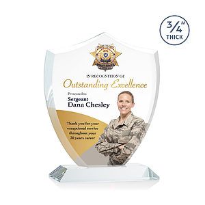 Scudo Shield VividPrint™ Award - Clear