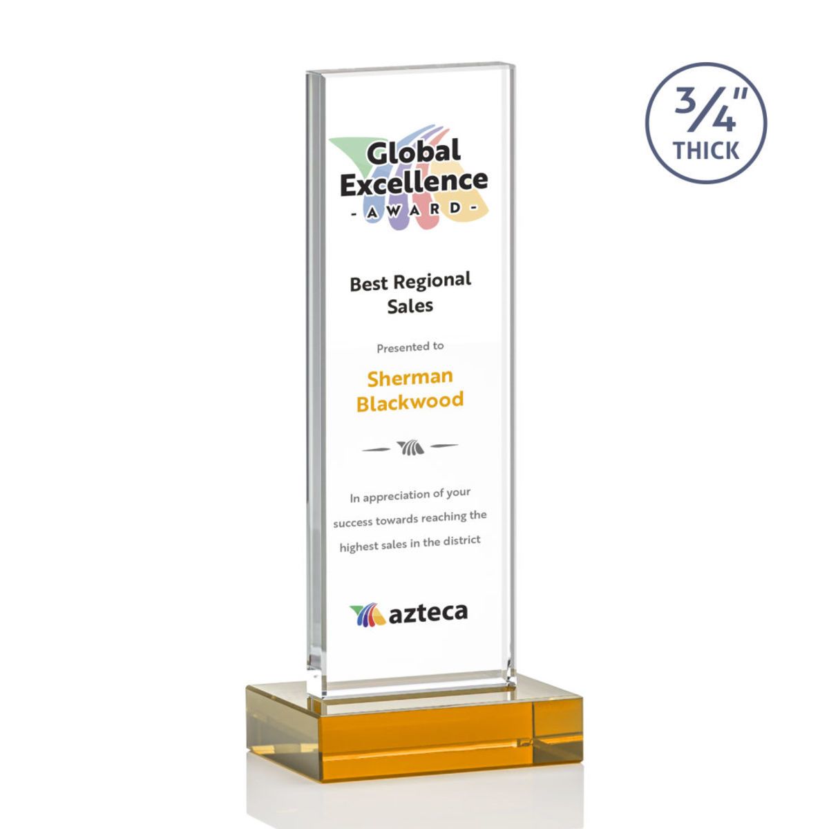 Holmes VividPrint™ Award - Amber