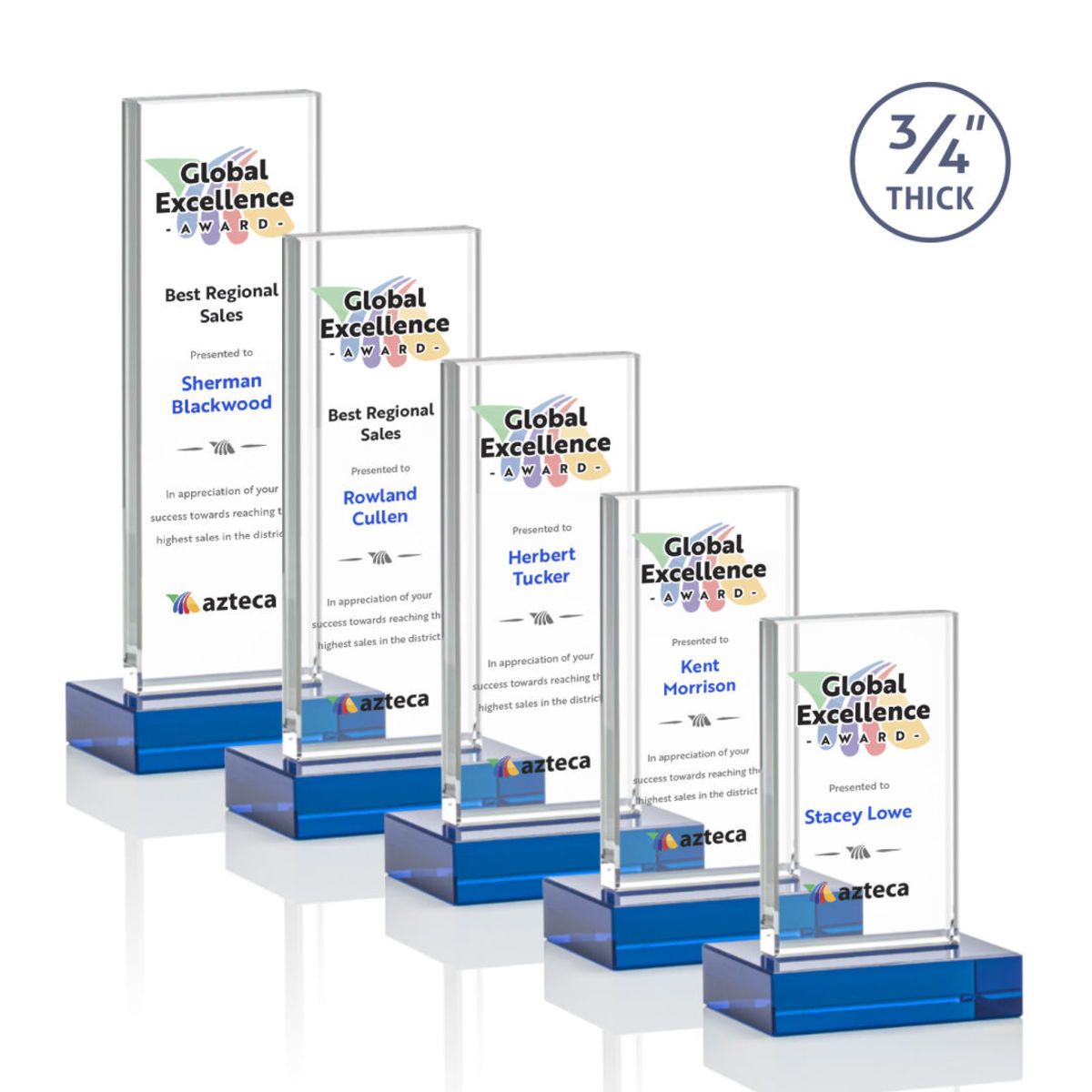 Holmes VividPrint™ Award - Blue 
