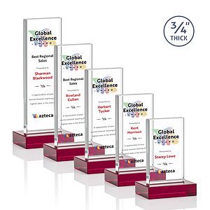 Holmes VividPrint™ Award - Red