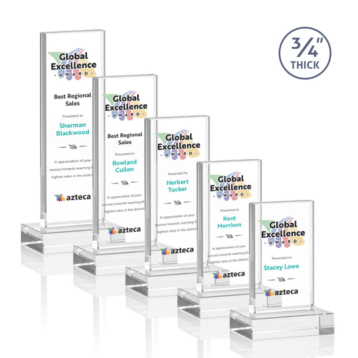 Holmes VividPrint™ Award - Clear