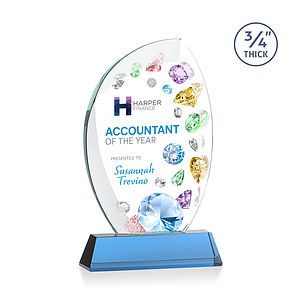  Wichita VividPrint™ Award on Newhaven Base - Sky Blue