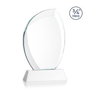 Wichita VividPrint™ Award on Newhaven Base - White