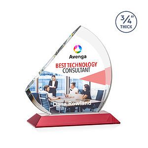 Nantucket VividPrint™ Award - Red
