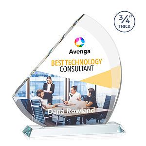Nantucket VividPrint™ Award - Clear