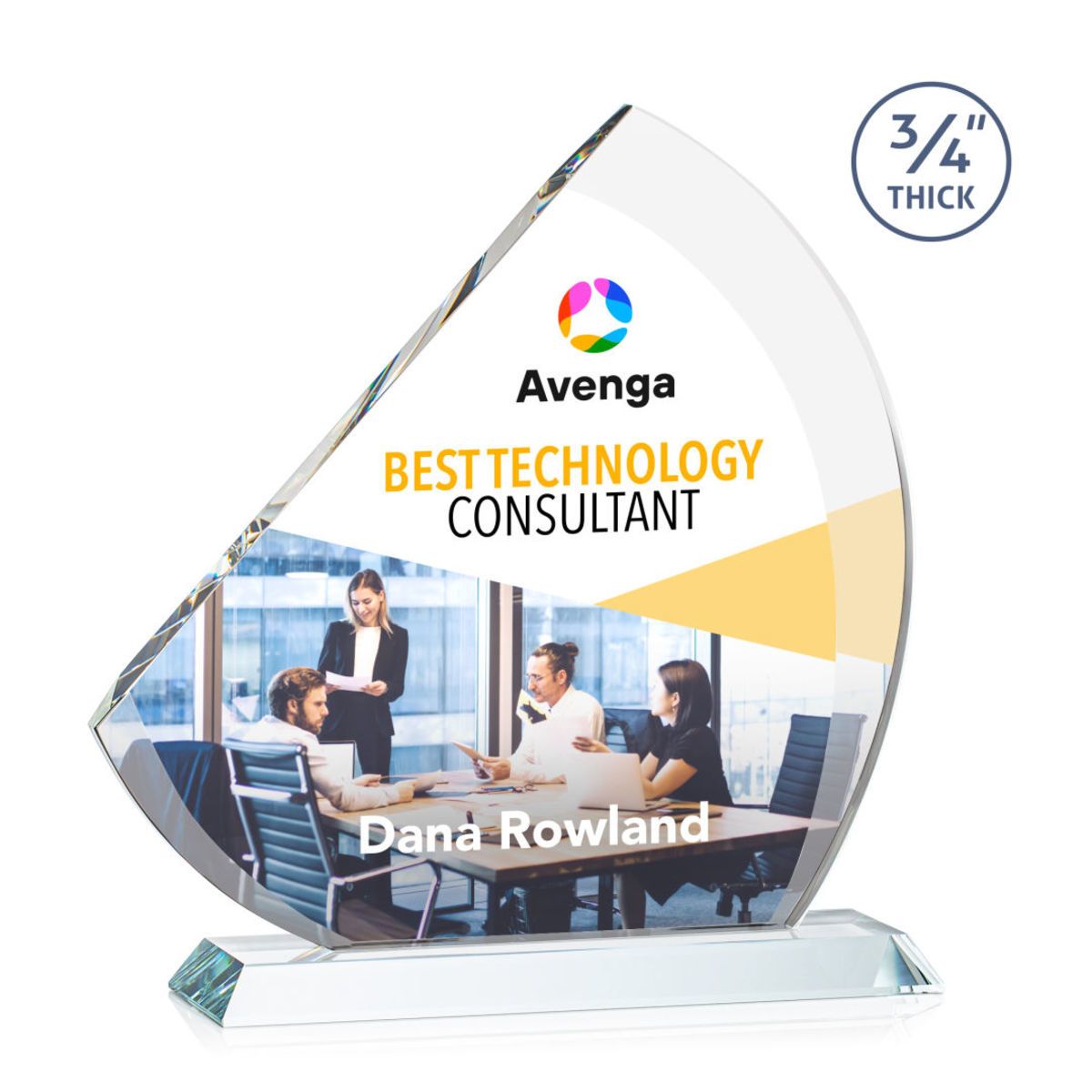 Nantucket VividPrint™ Award - Clear