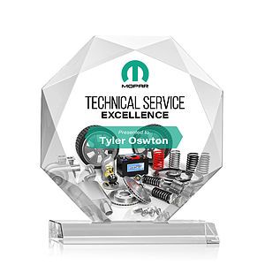 Kitchener  VividPrint™ Award - Clear 