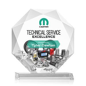 Kitchener  VividPrint™ Award - Clear 