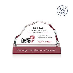 Highbridge VividPrint™ Award - Red