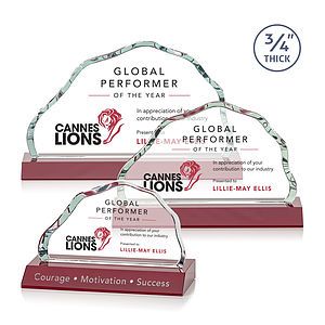 Highbridge VividPrint™ Award - Red