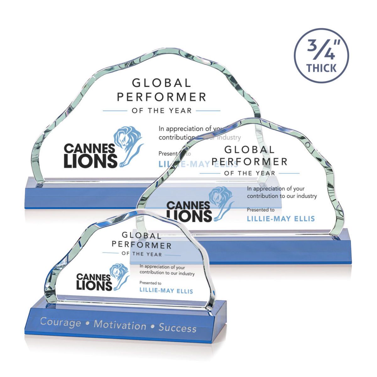 Highbridge VividPrint™ Award - Sky Blue