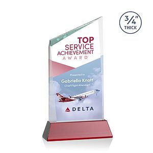 Scarsdale VividPrint™ Award on Newhaven - Red