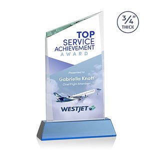 Scarsdale VividPrint™ Award on Newhaven - Sky Blue