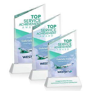 Scarsdale VividPrint™ Award on Newhaven - White