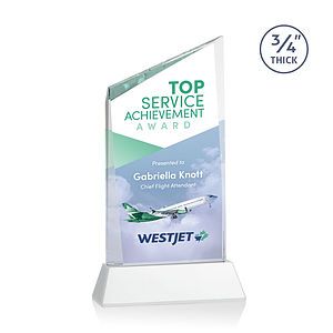 Scarsdale VividPrint™ Award on Newhaven - White