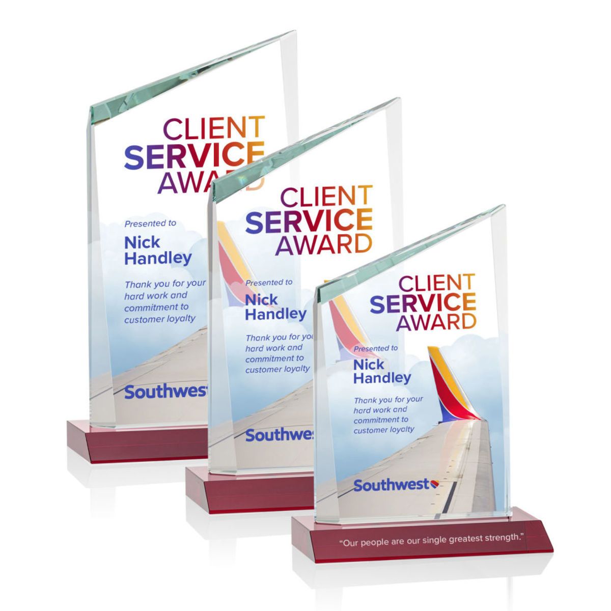 Scarsdale VividPrint™ Award - Red